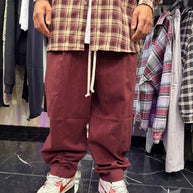 PANTALONE BAGGY BALOON BORDO'