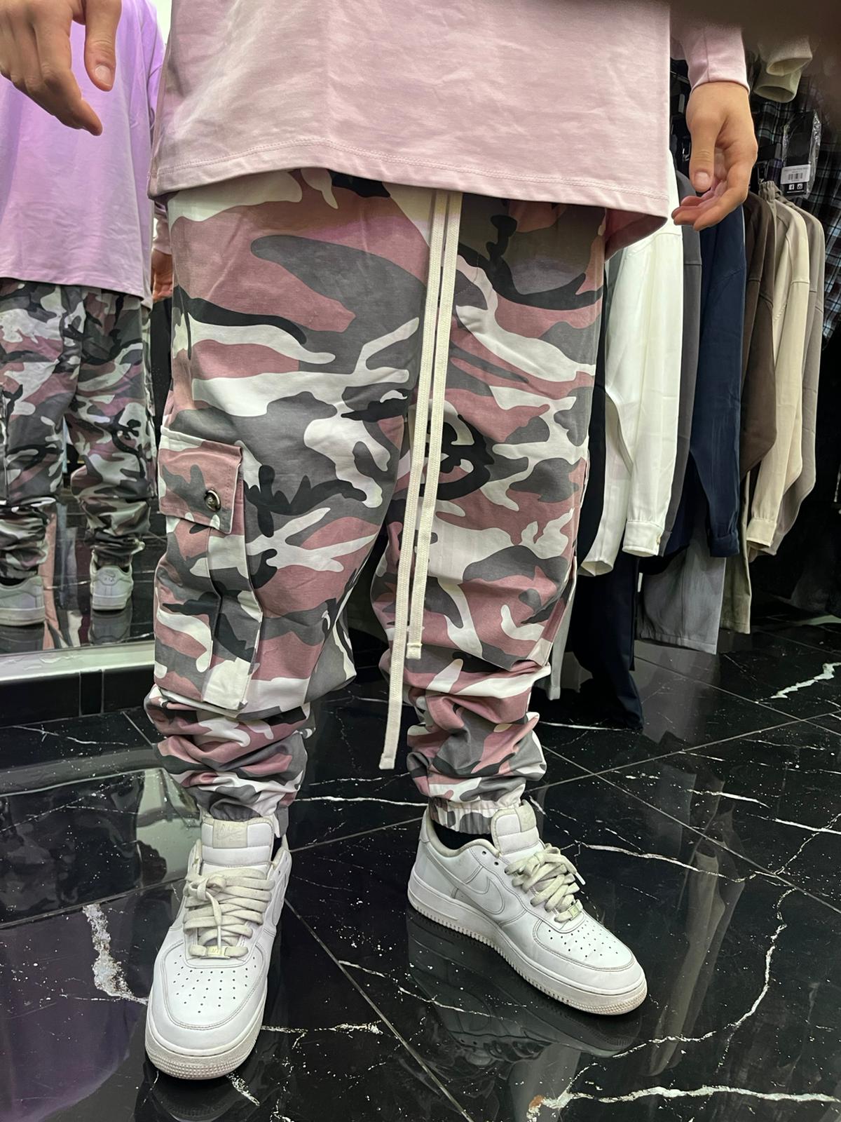 PANTALONE MIMETICO OVER