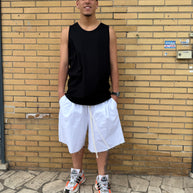 PANTALONCINO TAGLIO VIVO OVER