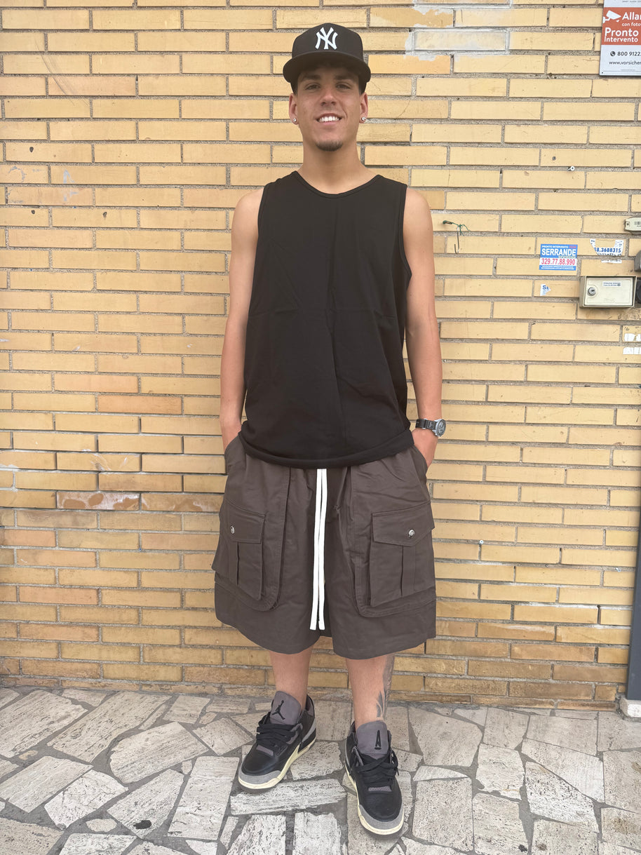 BERMUDA TASCA FRONTALE