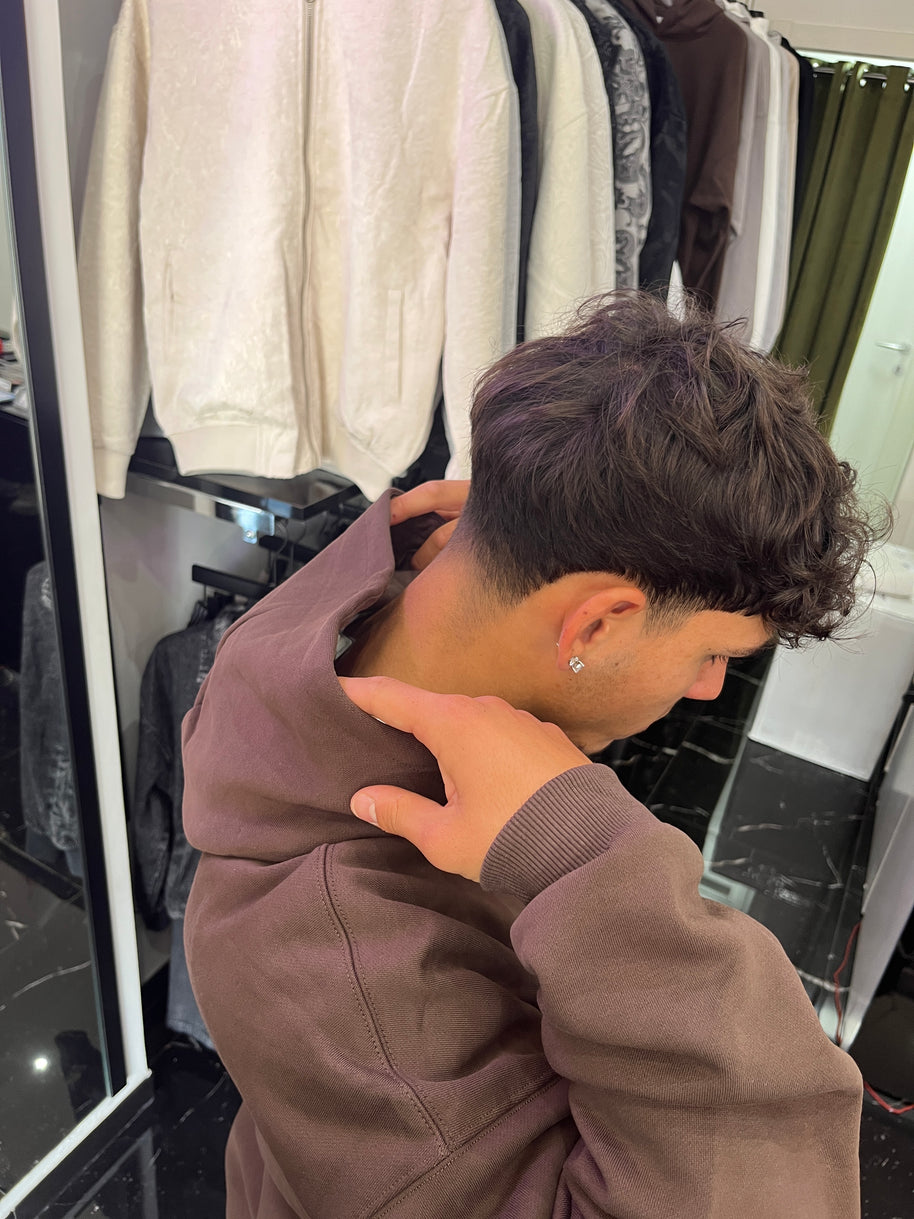 BOXY FIT MARRONE