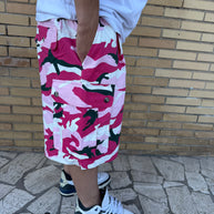 PANTALONCINO MIMETICO CARGO