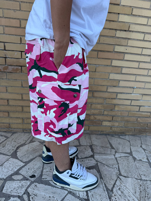 PANTALONCINO MIMETICO CARGO