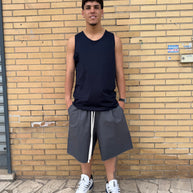 PANTALONCINO TAGLIO VIVO OVER