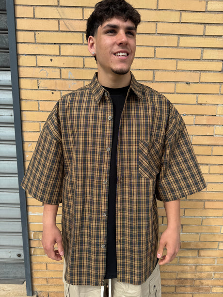 CAMICIONE OVER MANICA CORTA