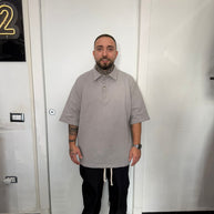 POLO OVER MANICA CORTA