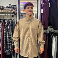 CAMICIONE A RIGHE OVER