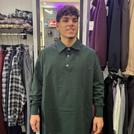 POLO MANICA LUNGA VERDE