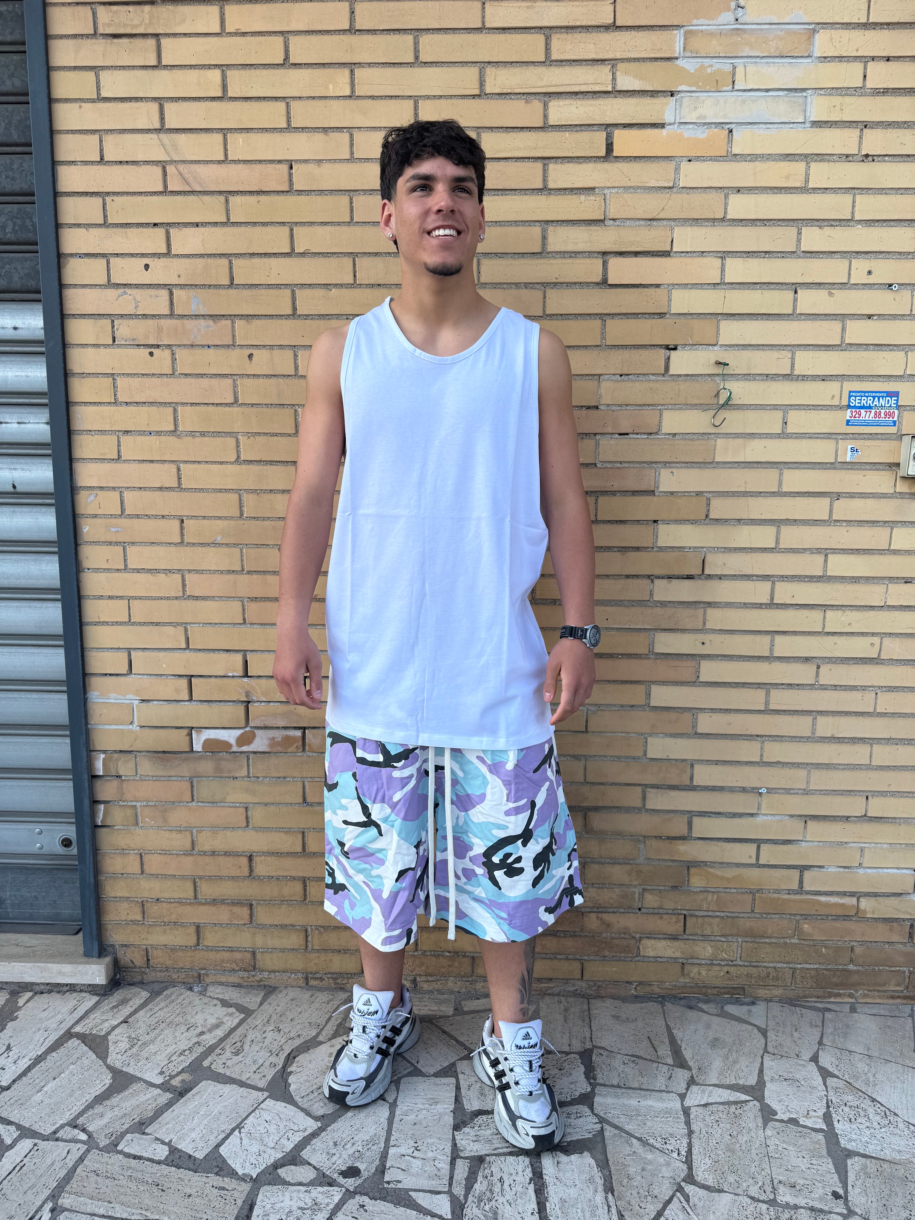 PANTALONCINI MIMETICI