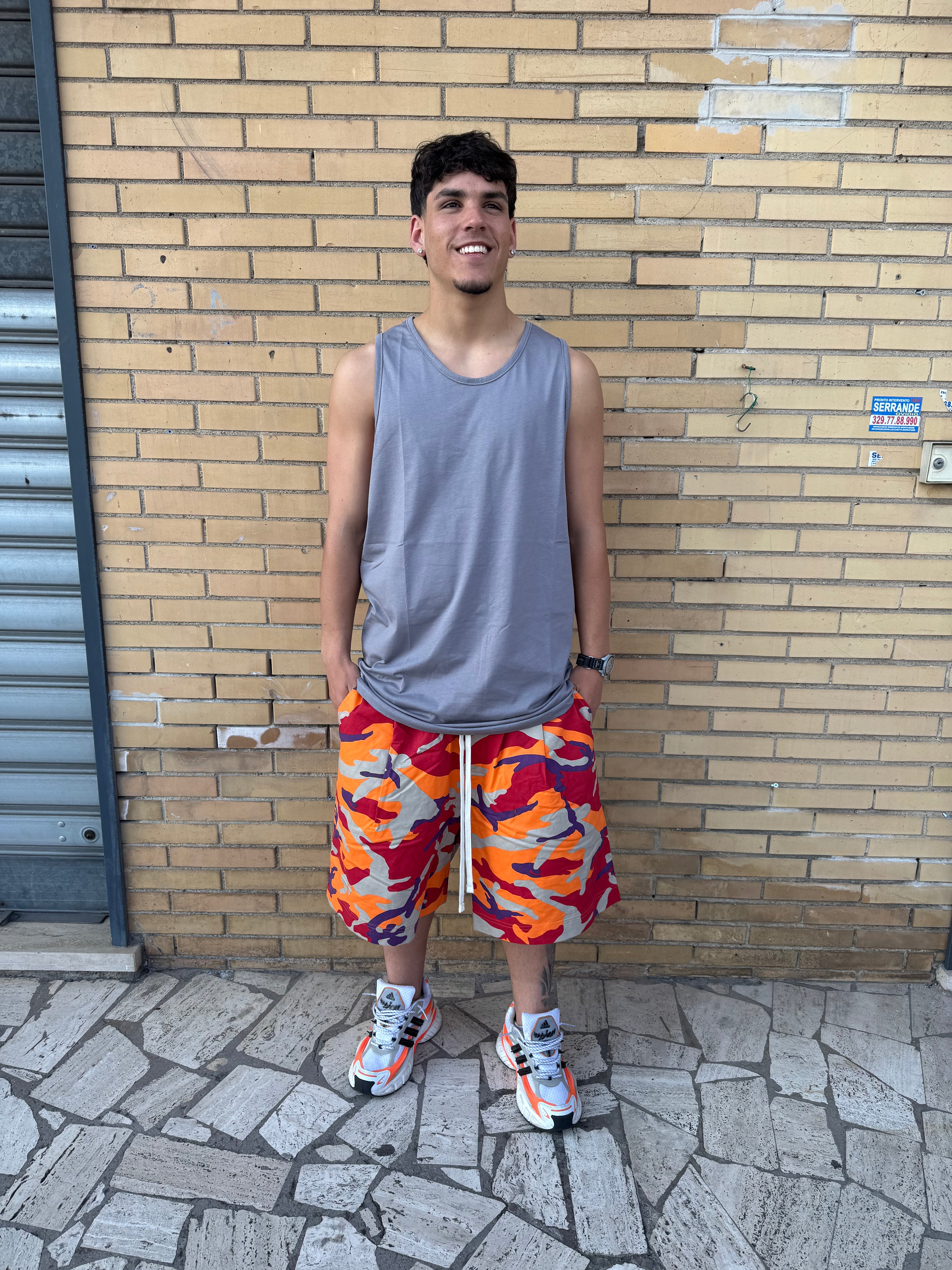 PANTALONCINI MIMETICI