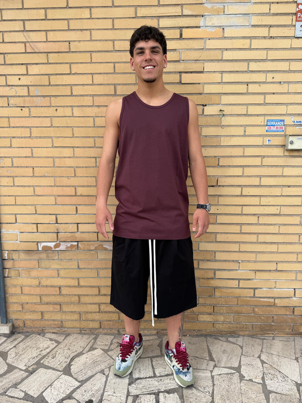 PANTALONCINO TAGLIO VIVO OVER