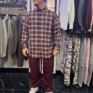 CAMICIONE A QUADRI OVER SIZE