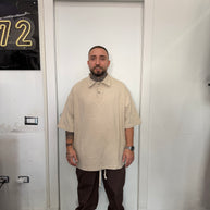 POLO OVER MANICA CORTA