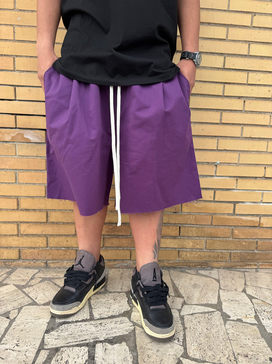 PANTALONCINO TAGLIO VIVO OVER