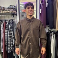 CAMICIONE A RIGHE OVER