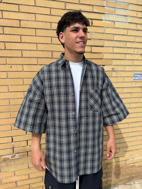 CAMICIONE OVER MANICA CORTA