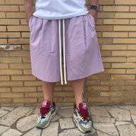 PANTALONCINO TAGLIO VIVO OVER