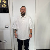 POLO OVER MANICA CORTA