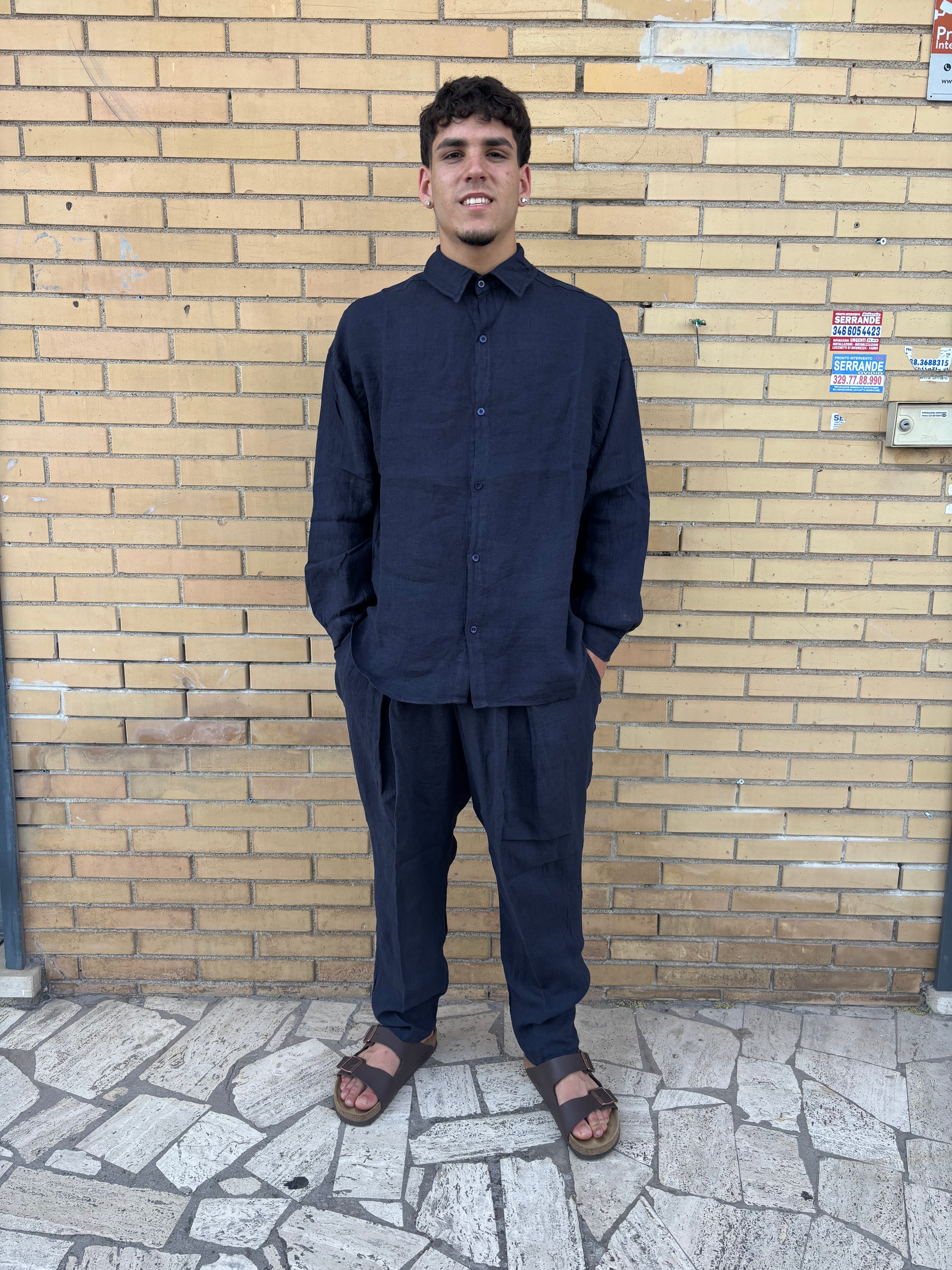 COORDINATO IN LINO