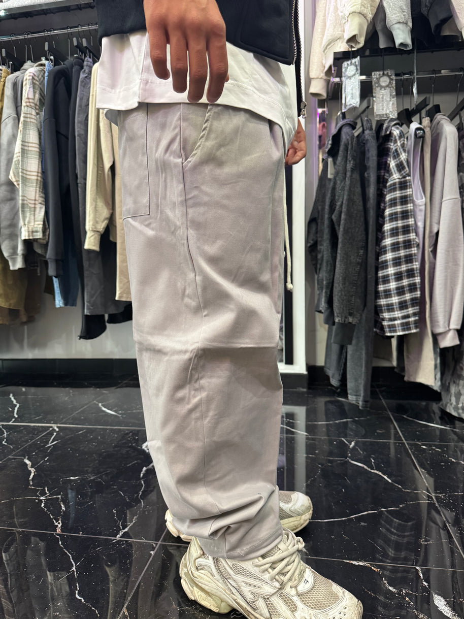 PANTALONE BAGGY GRIGIO