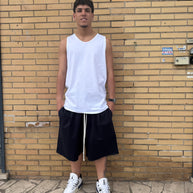 PANTALONCINO TAGLIO VIVO OVER