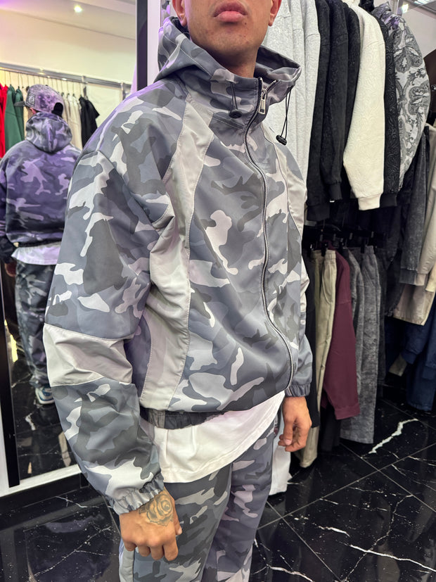 TRACKSUIT MIMETICA BNK VARIANTE GRIGIA SCURA