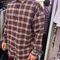 CAMICIONE A QUADRI OVER SIZE