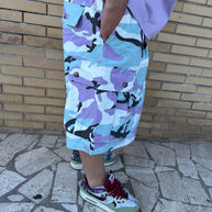 PANTALONCINO MIMETICO CARGO