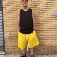 PANTALONCINO TAGLIO VIVO OVER