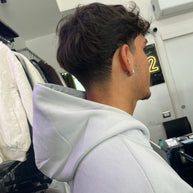 FELPA ZIP CAPPUCCIO GHIACCIO