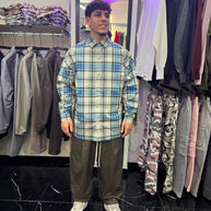 CAMICIONE A QUADRI OVER SIZE