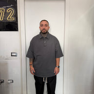 POLO OVER MANICA CORTA