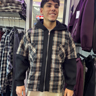 GIUBOTTO CAMICIA CON PATCH