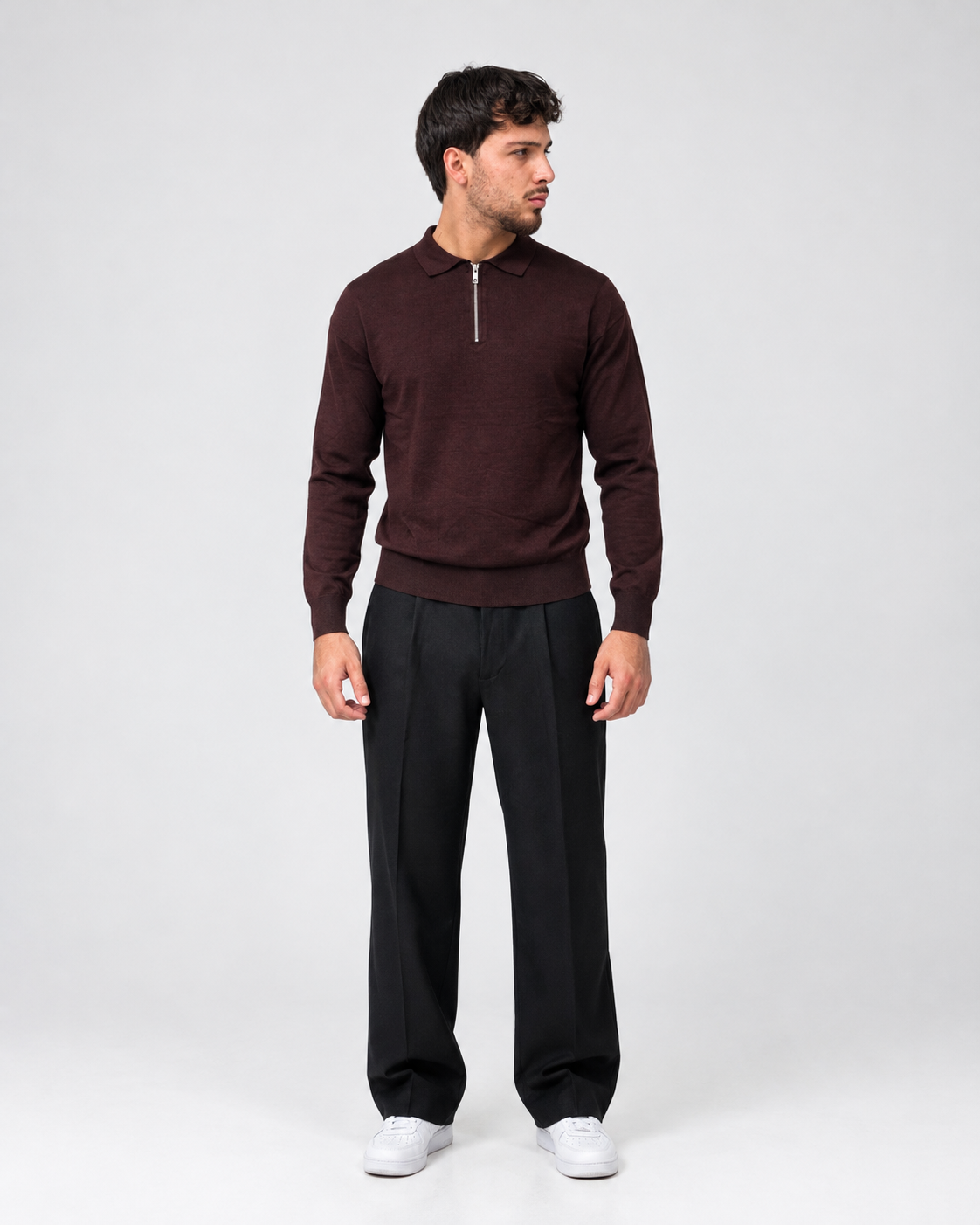 POLO MEZZA ZIP