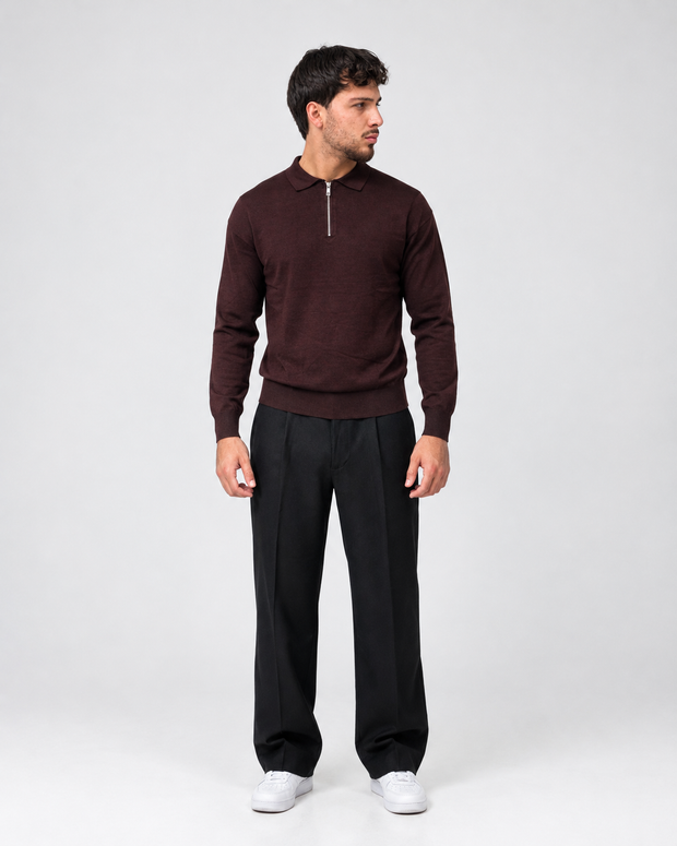 POLO MEZZA ZIP