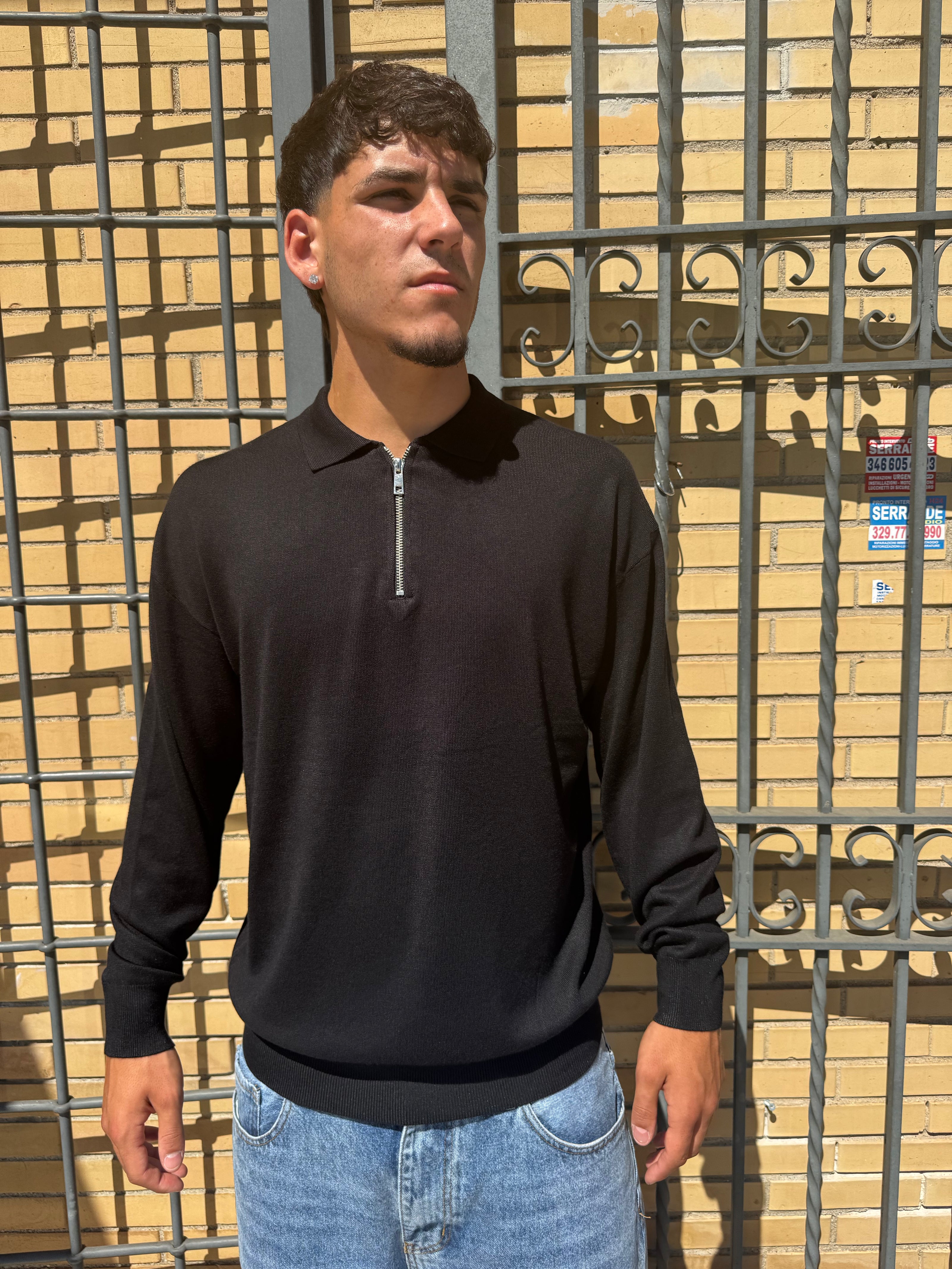 POLO MEZZA ZIP