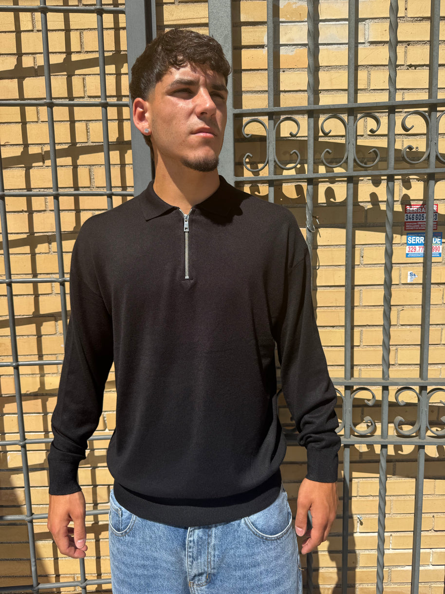 POLO MEZZA ZIP