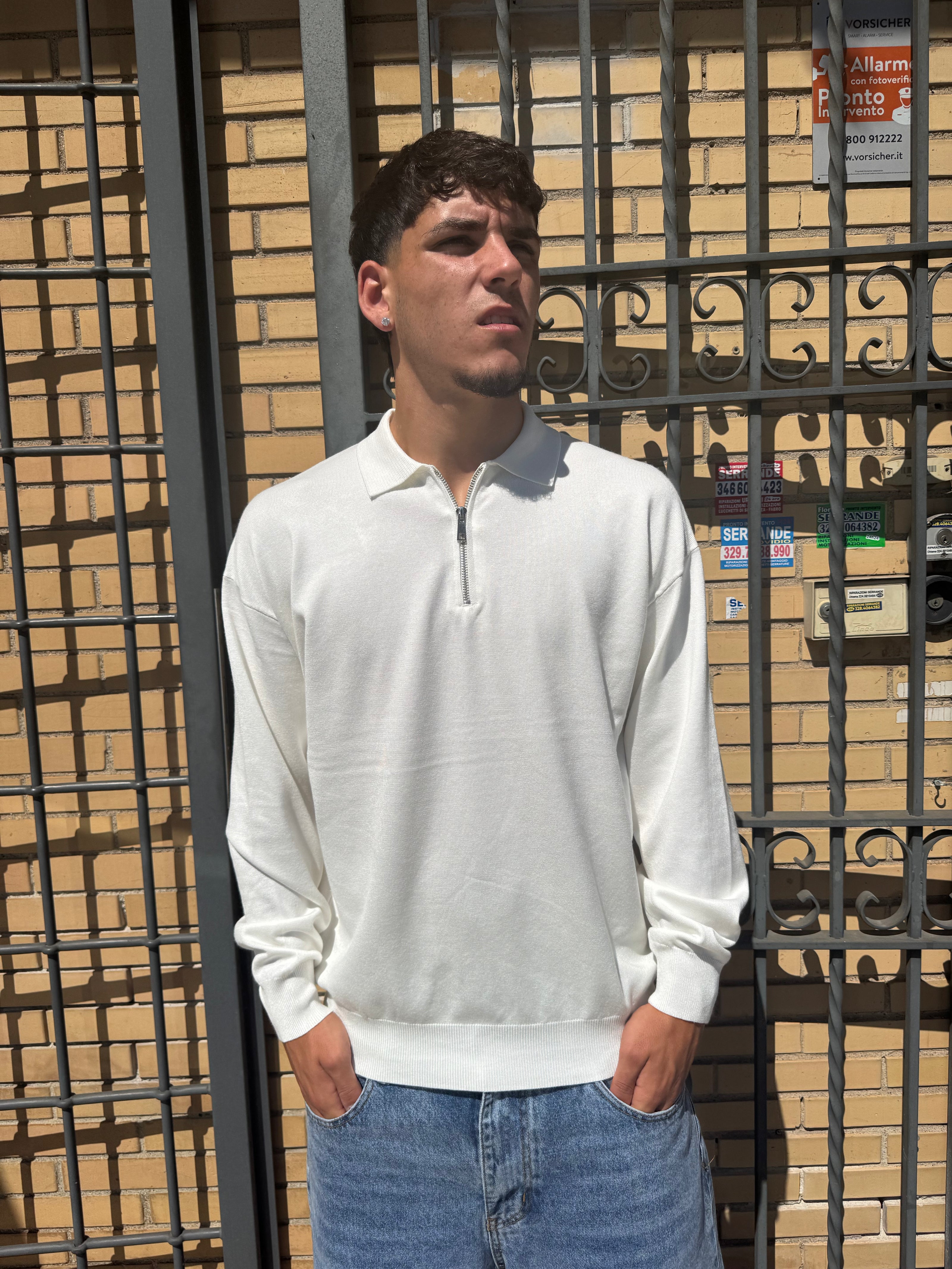 POLO MEZZA ZIP