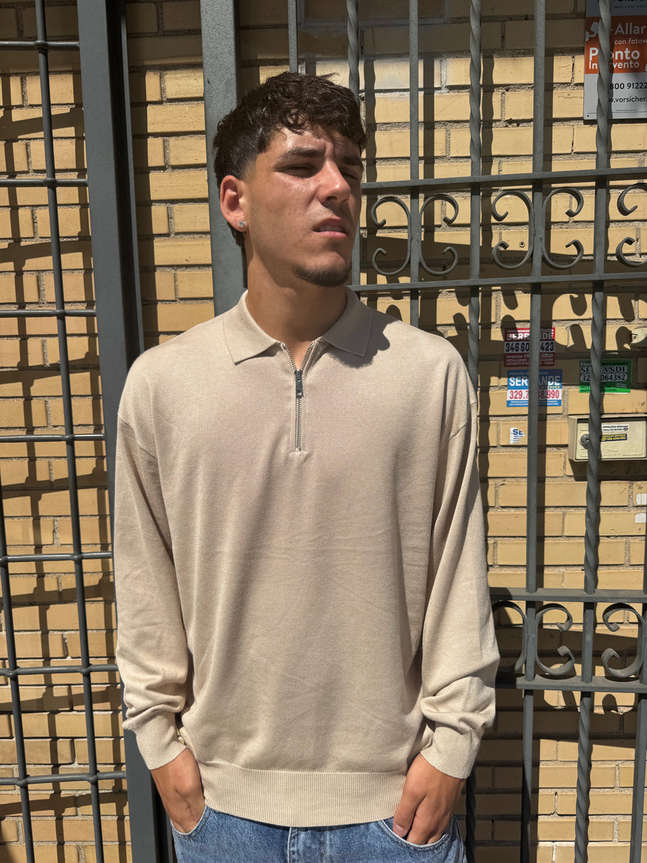 POLO MEZZA ZIP