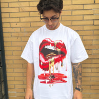 T-SHIRT STAMPA BIANCA