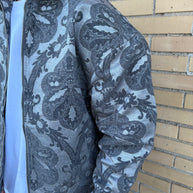 COLLEGE DAMASCATO GRIGIO SCURO