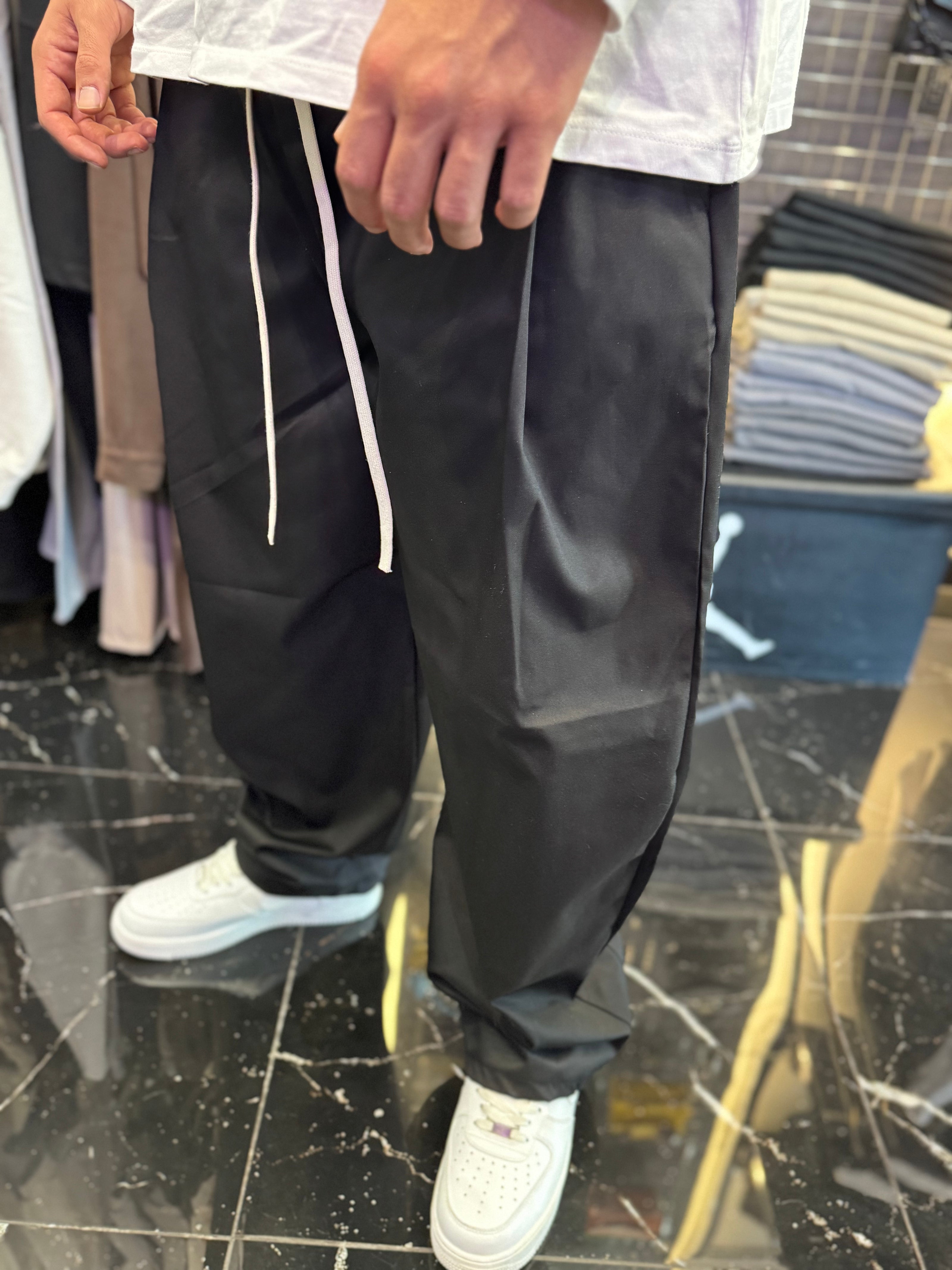 PANTALONE BAGGY BALOON NERO