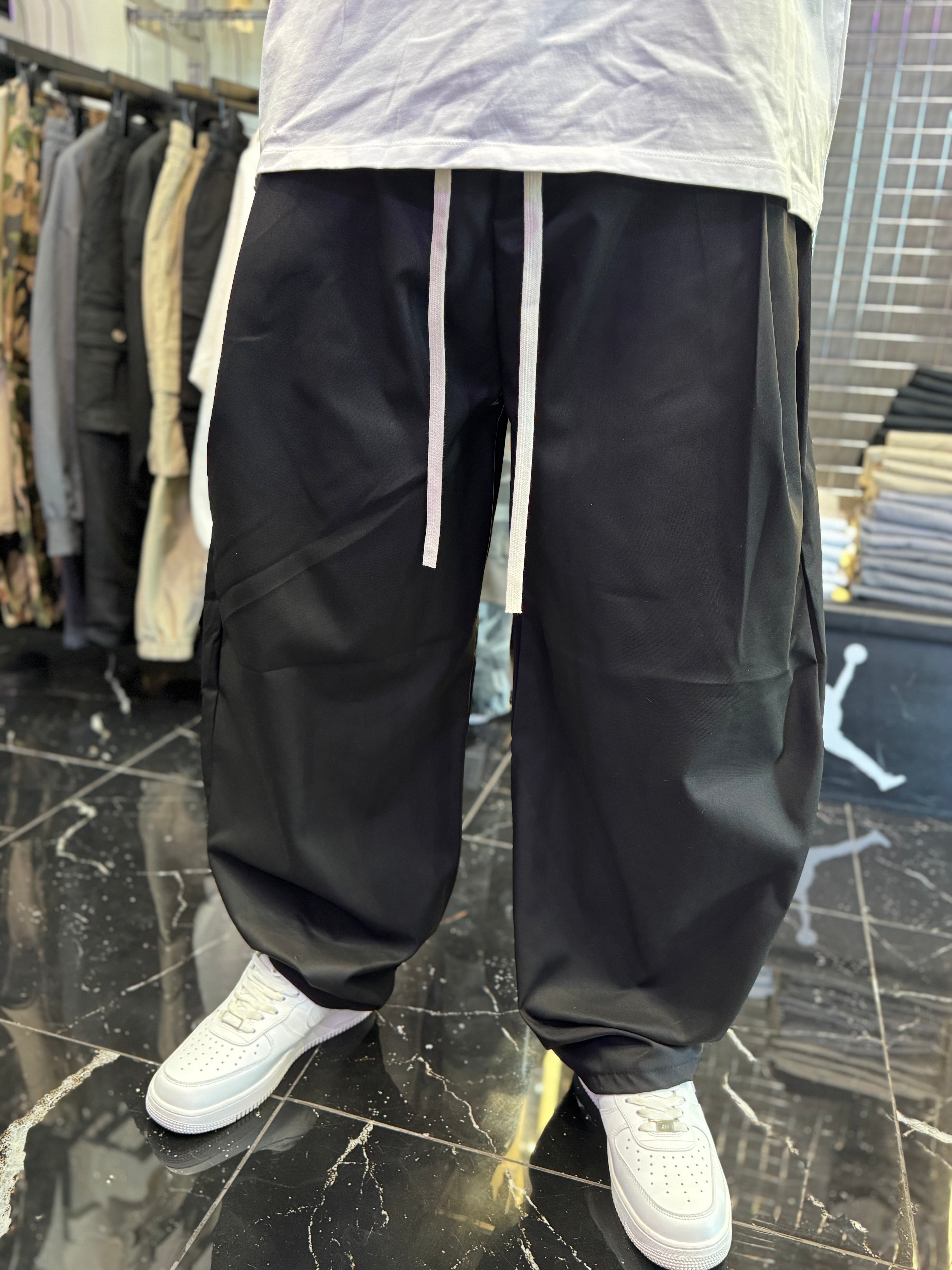 PANTALONE BAGGY BALOON NERO