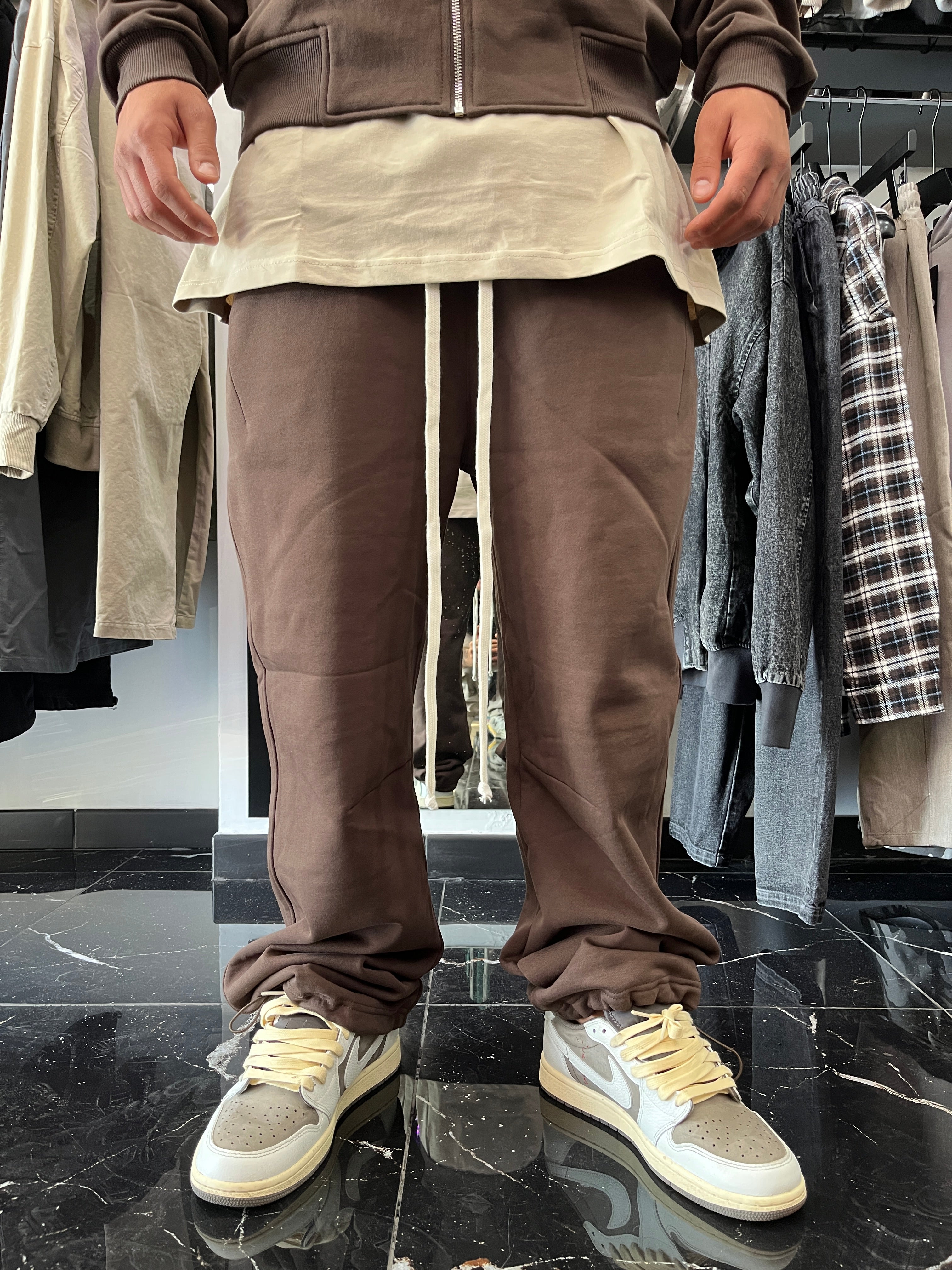 PANTATUTA ELAST MARRONE