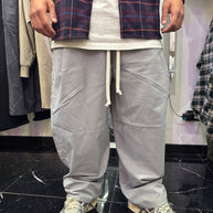 PANTALONE BAGGY BALOON GRIGIO CHIARO