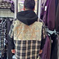 GIUBOTTO CAMICIA CON PATCH