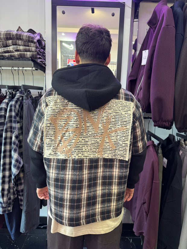 GIUBOTTO CAMICIA CON PATCH