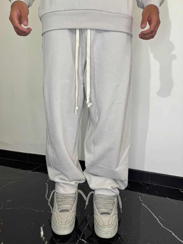 PANTALONE TUTA FONDO AMPIO GHIACCIO