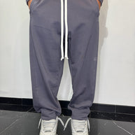 PANTALONE TUTA FONDO AMPIO (GRIGIO SCURO)