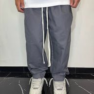 COORDINATO OVER COLLO ALTO (GRIGIO SCURO)
